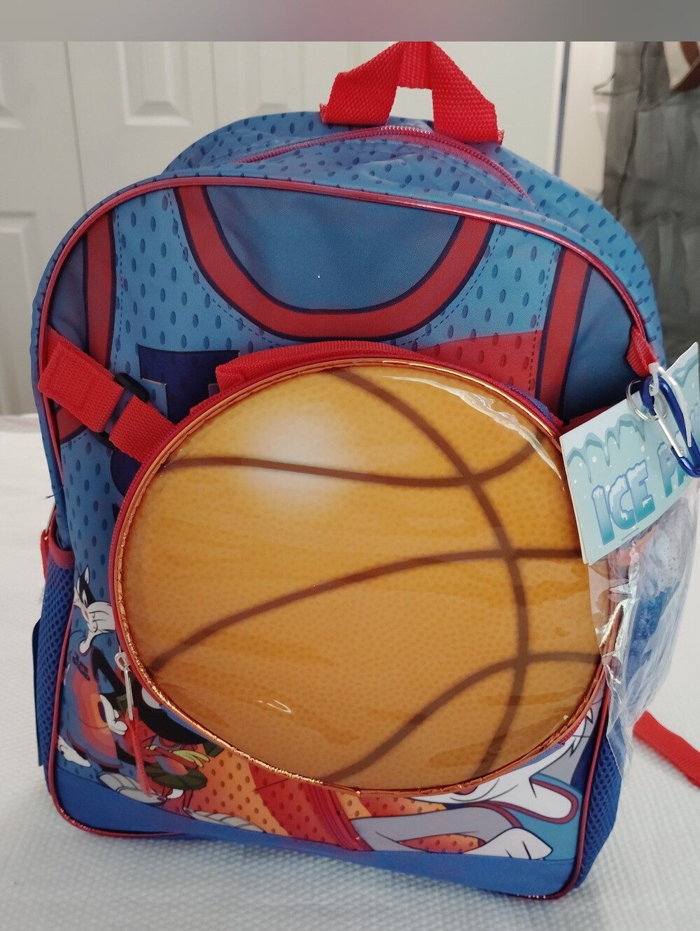 Space Jam A New Legacy Backpack Insulated Lunch Bag Zipper Closure Boys